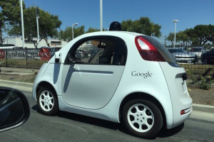 Google self-driving mini car